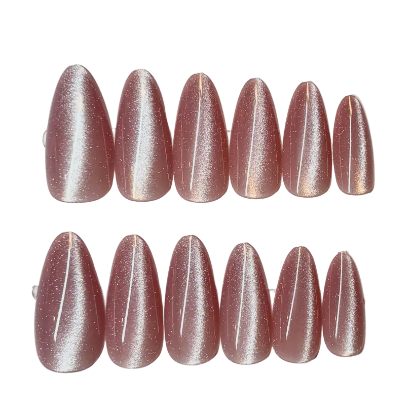 Rose gold base cat eye