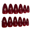 Medium almond Bordeaux