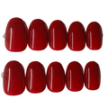 Short oval red