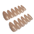 Long almond double french line