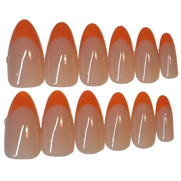 Long almond orange french