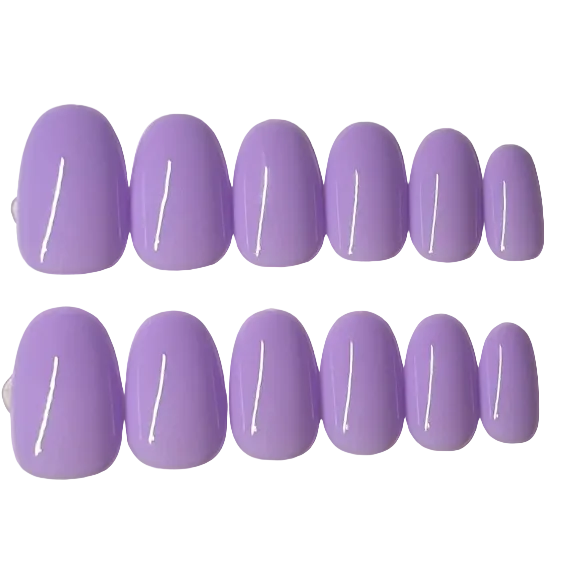 Short round lavender