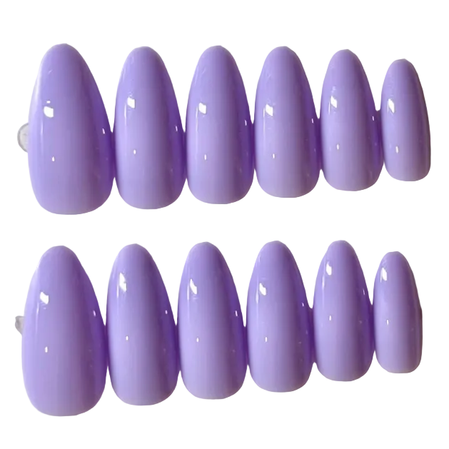 Long almond lavender