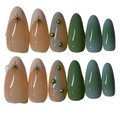 Long almond green sun