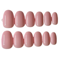 Short round baby pink