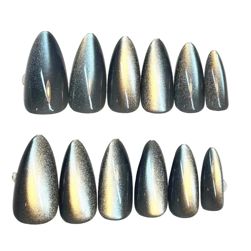 Light grey cat eye