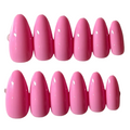 Long almond barbie pink