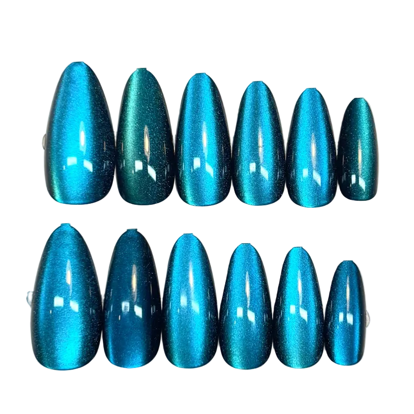 Royal blue cat eye