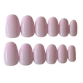 Short round purple blush