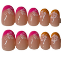Short oval tropical blush