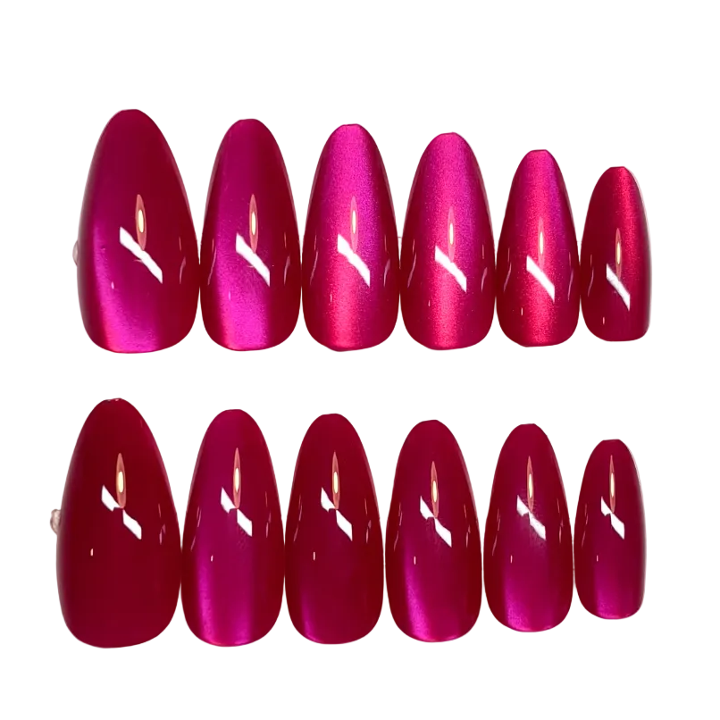 Light fuchsia cat eye