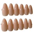 Long almond mango beige