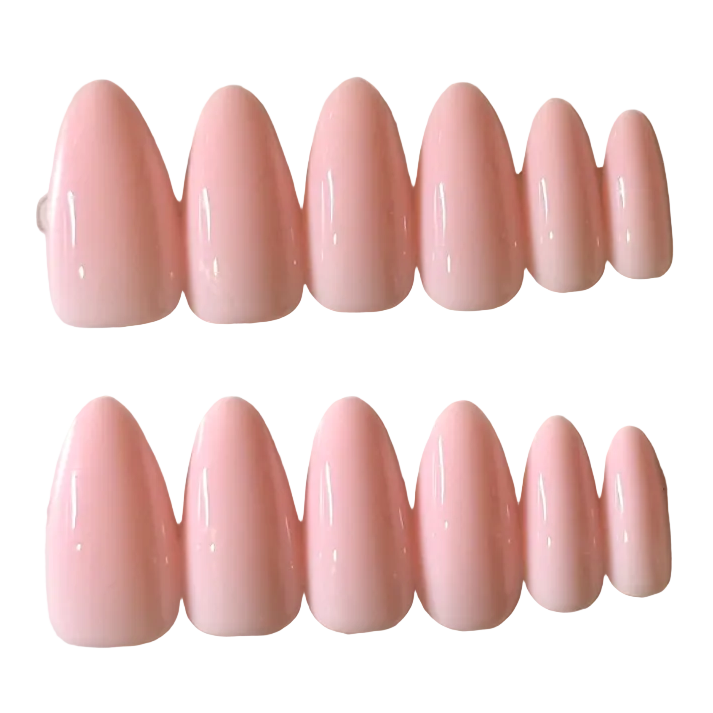 Medium almond powder pink